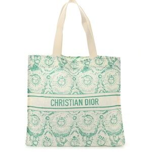Christian Dior Canvas Dioriviera Toile de Jouy
Soleil Tote Aquamarina